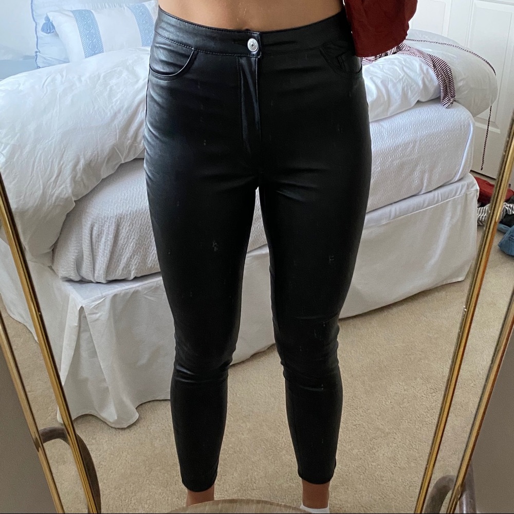 H&M Leather Pants